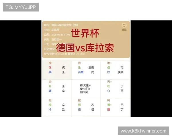 今日德国VS库拉索比赛赛程安排，赛事时间、直播信息全掌握